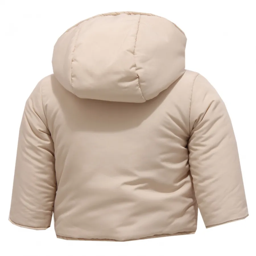 9711Z piumino bimbo BOY COMME SI COMME CA beige jacket