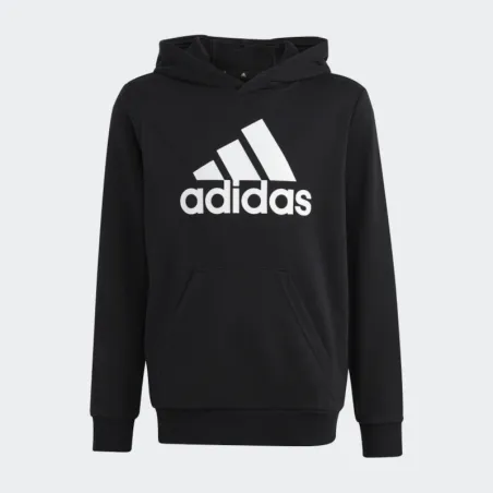 ADIDAS  bambini     Felpa Cappuccio Big Logo Essentials black/white jr