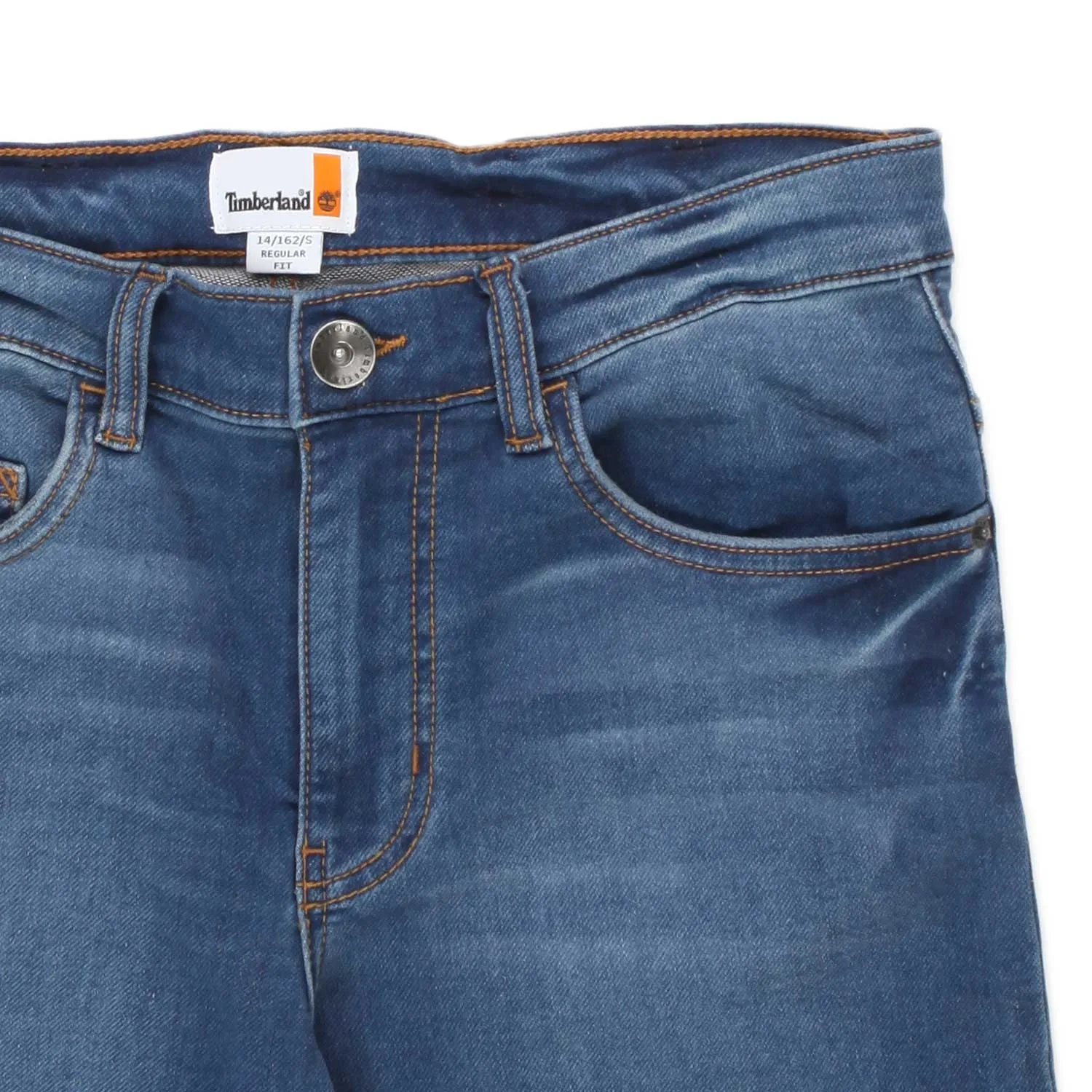 Bermuda Di Jeans Blu Medio Bambino E Teen