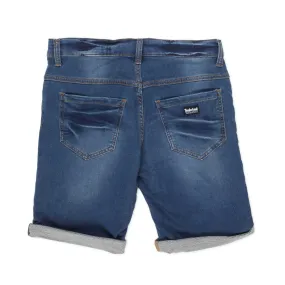 Bermuda Di Jeans Blu Medio Bambino E Teen