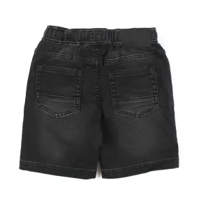 Bermuda Jeans Ali Nero Bambino E Teenager