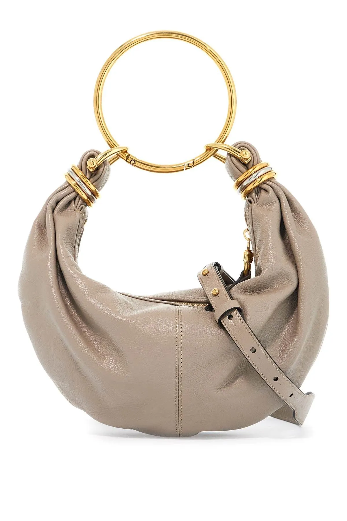 Borsa Bracelet Hobo in pelle