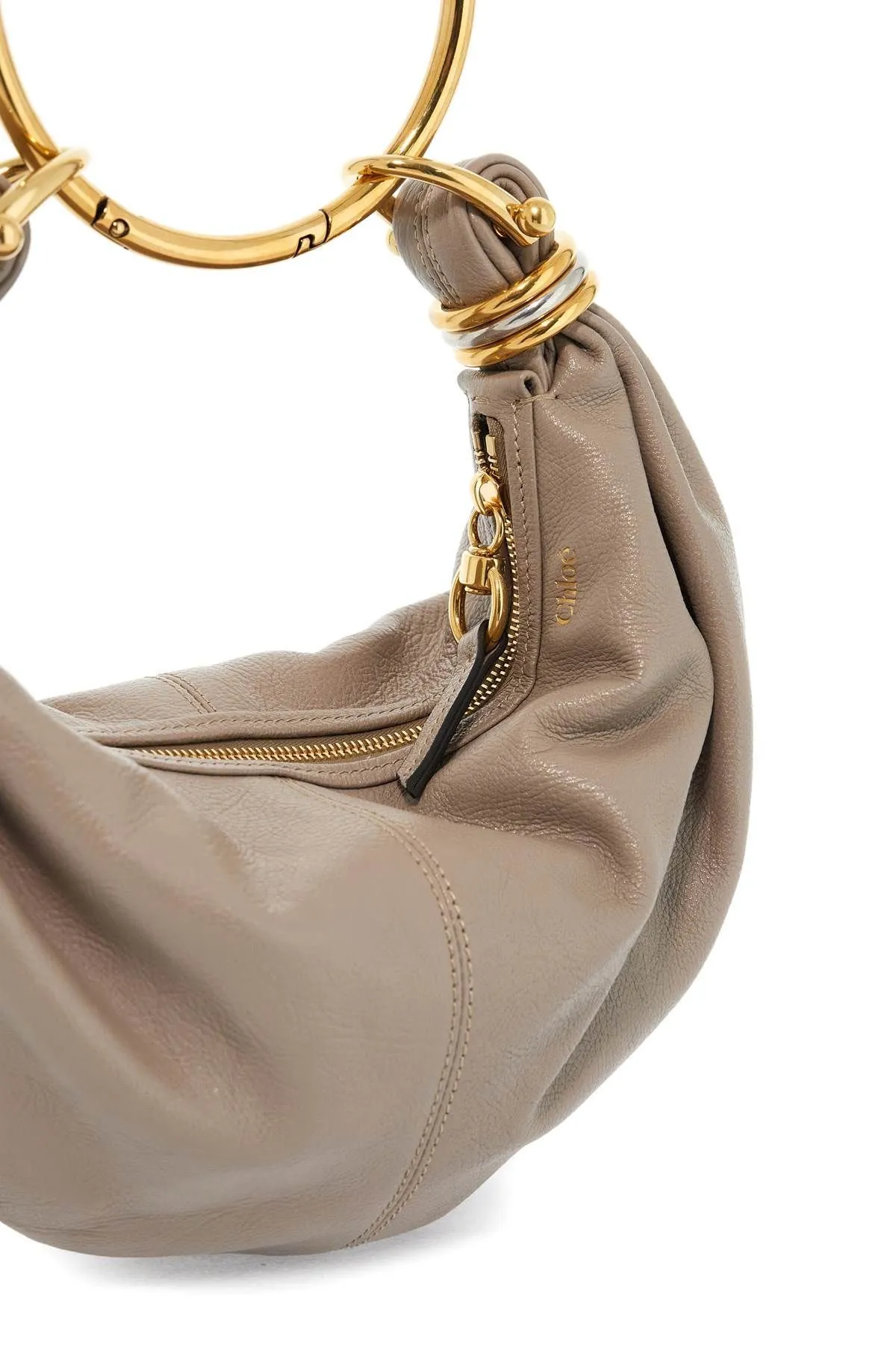 Borsa Bracelet Hobo in pelle