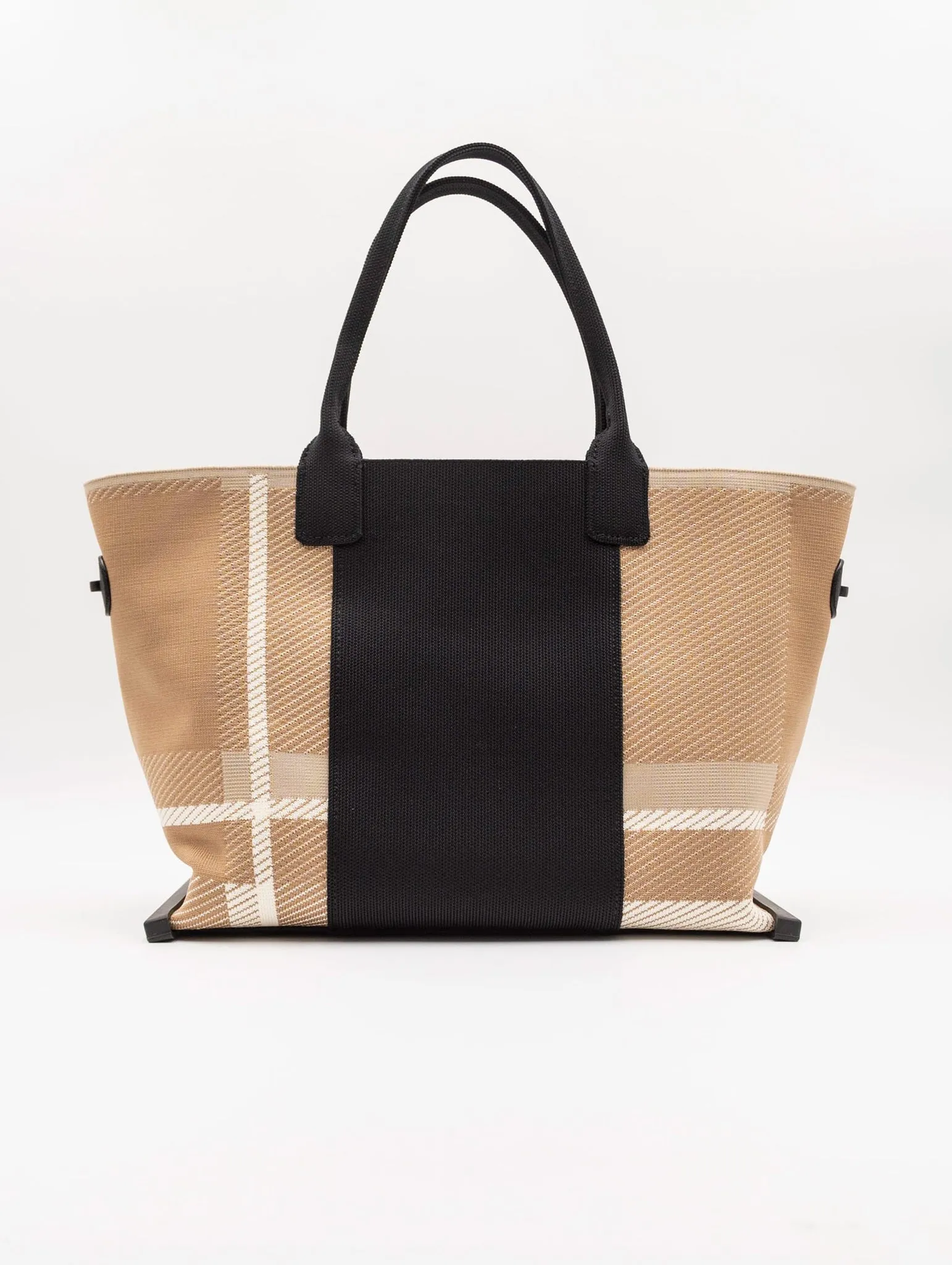 Borsa Fri-Yay Zoom Check Beige