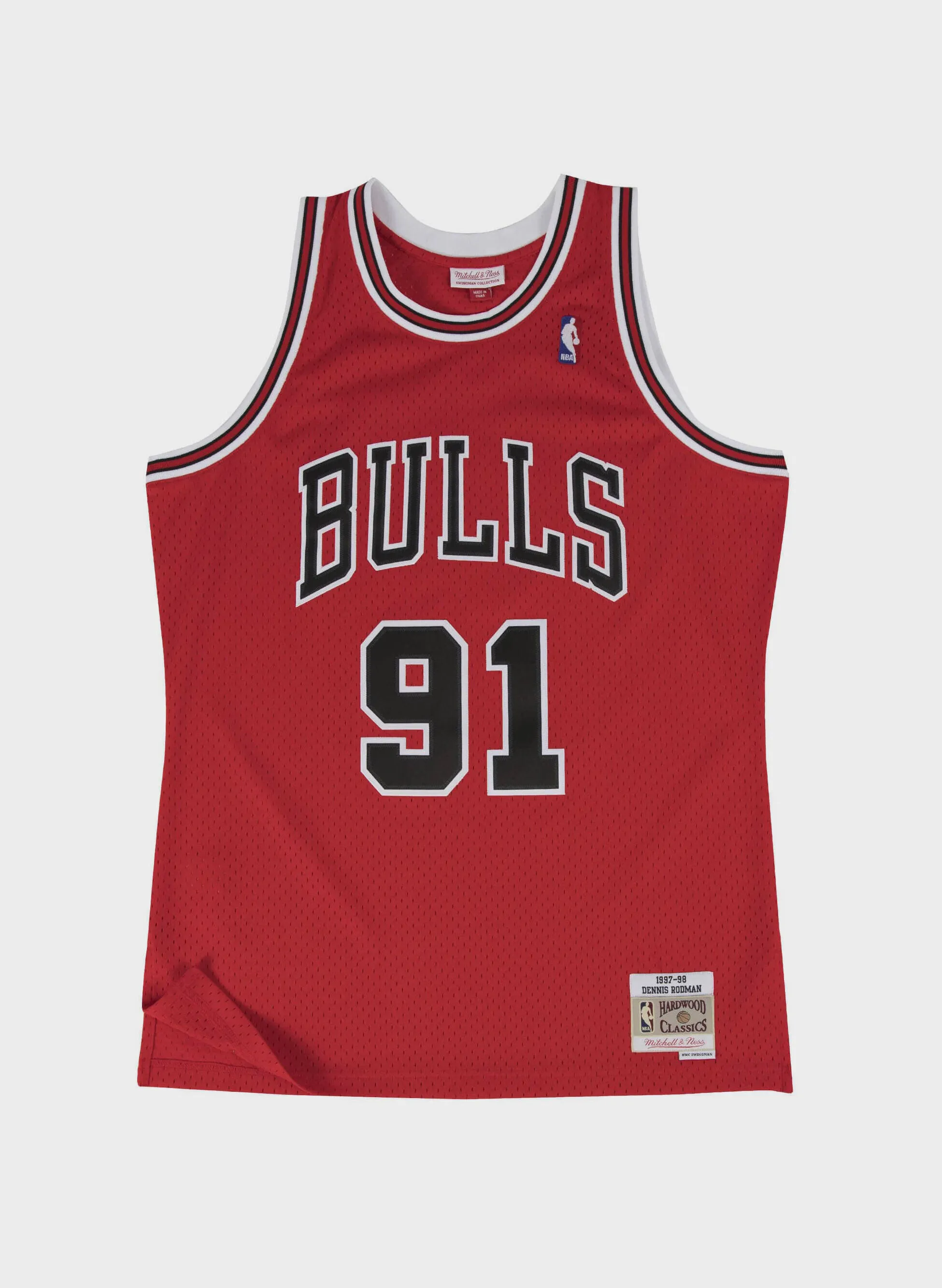 canotta swingman jersey chicago bulls alternate 1997-98 dennis rodman