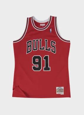 canotta swingman jersey chicago bulls alternate 1997-98 dennis rodman