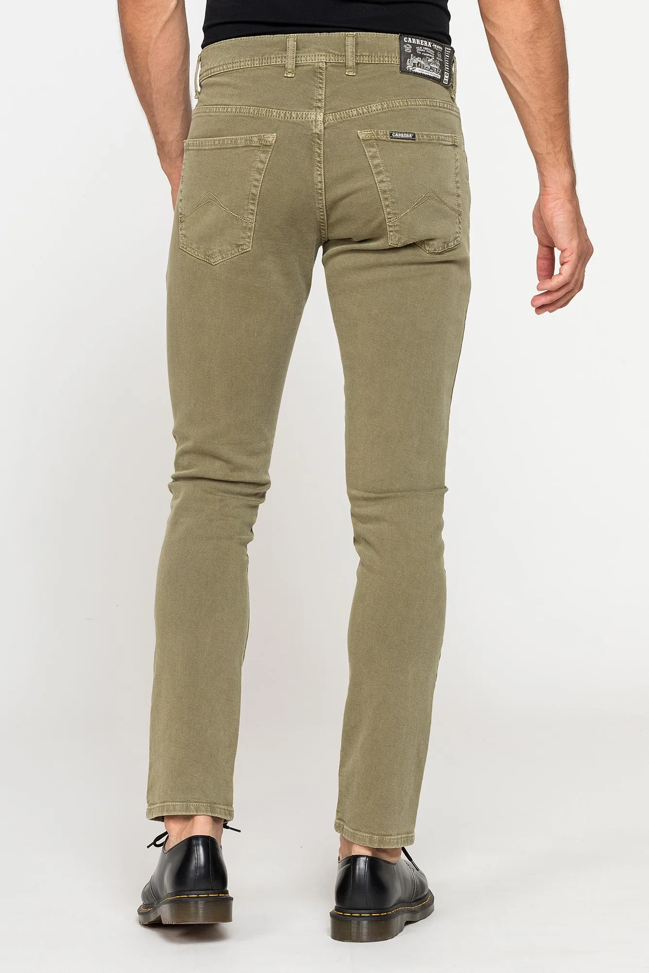 Carrera  ---------    ------------Jeans colorato mod.717 in bull denim super stretch - Verde chiaro