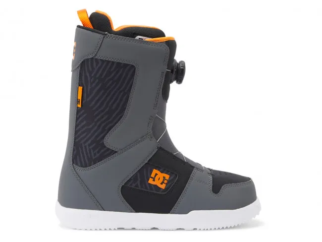 DC SCARPONI SNOWBOARD BOA UOMO  ADYO100078 XSKN  PHASE GREY/BLACK/ORANGE