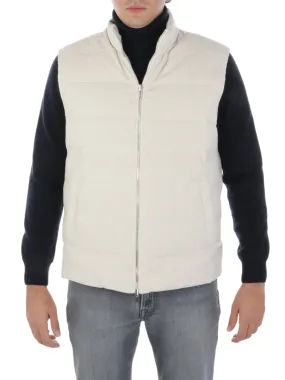 ELEVENTY 										 Gilet Uomo Reversibile in Velluto Imbottito 									