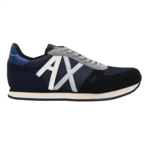 Exchange X017 eco suede, mesh e nylon Blu