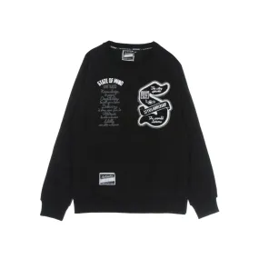 felpa girocollo uomo ten years anniversary crewneck BLACK