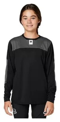 Fox Junior Defend Long-Sleeve Jersey Black