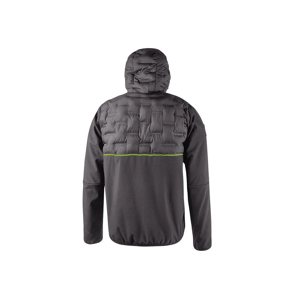 Giacca piumino da lavoro U-Power Spock in softshell grigio verde