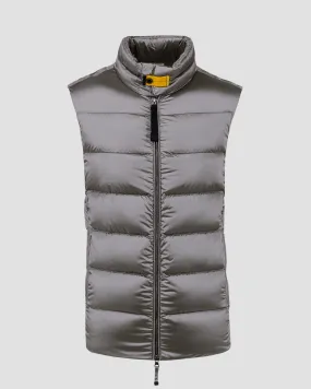 Gilet grigio con piumino da uomo Parajumpers Jeordie 24WMPMPUSX01-225