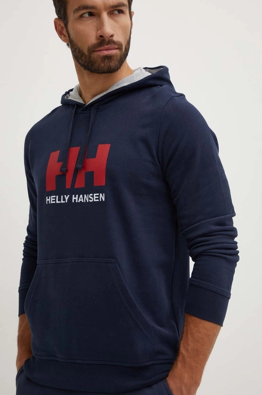 Helly Hansen felpa in cotone  HH LOGO HOODIE