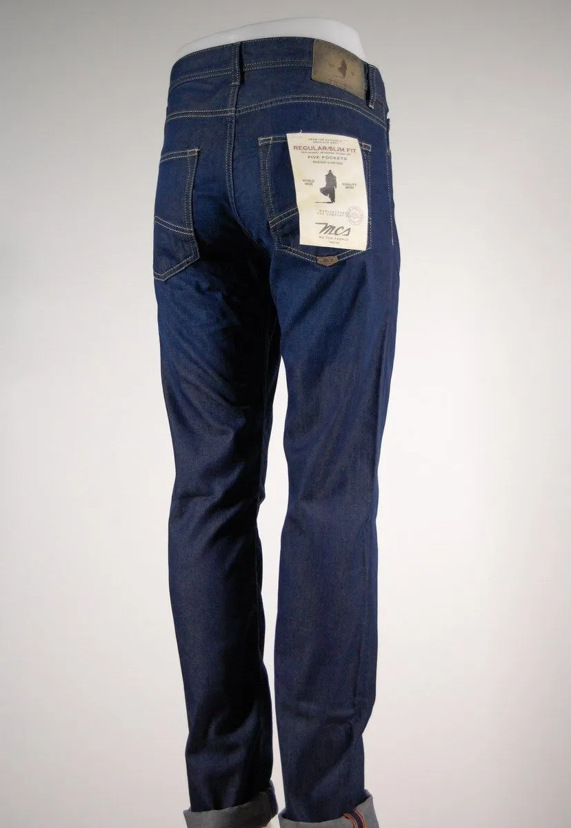 Jeans mcs blu lavato stone wash lunghezza L36