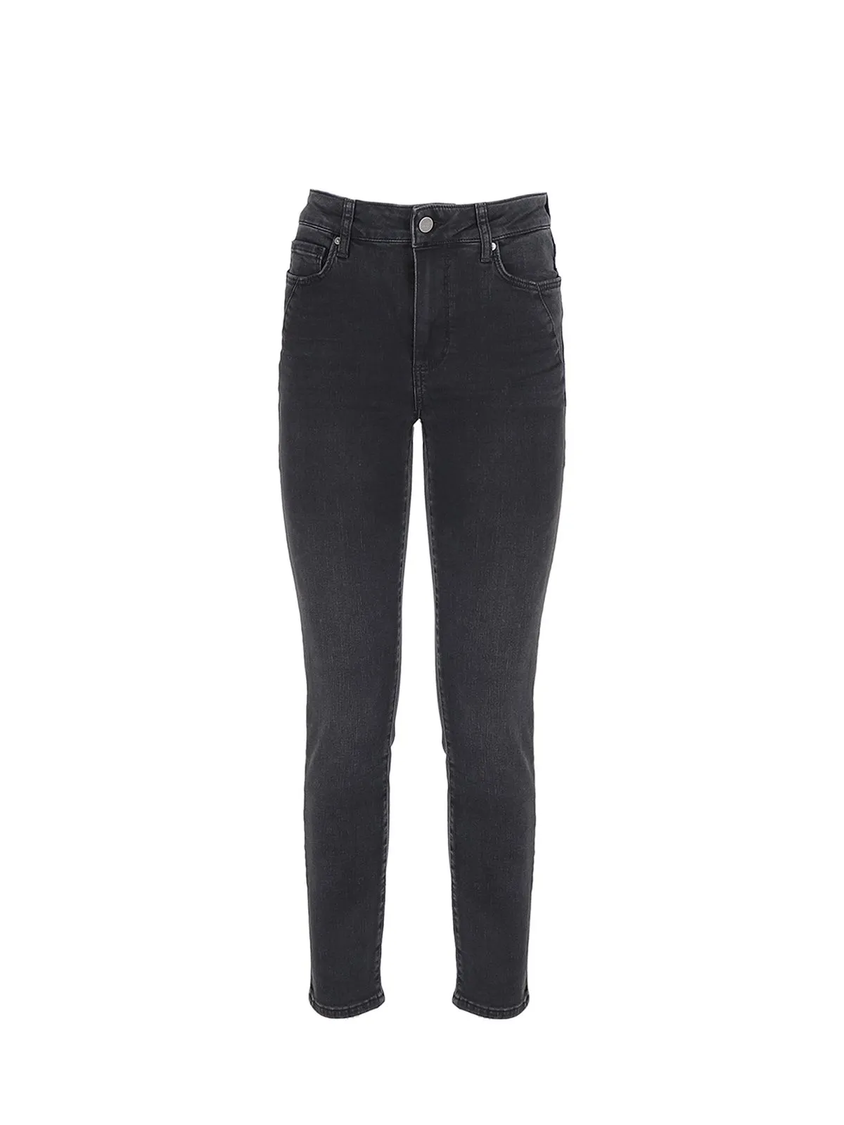 JEANS "HOXTON ANKLE" NERO IN DENIM DI MISTO COTONE