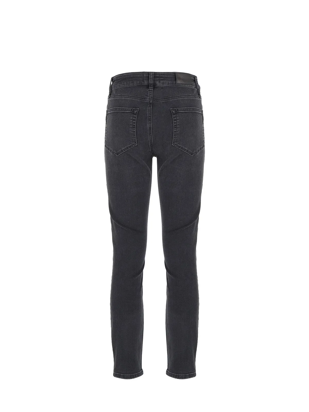 JEANS "HOXTON ANKLE" NERO IN DENIM DI MISTO COTONE