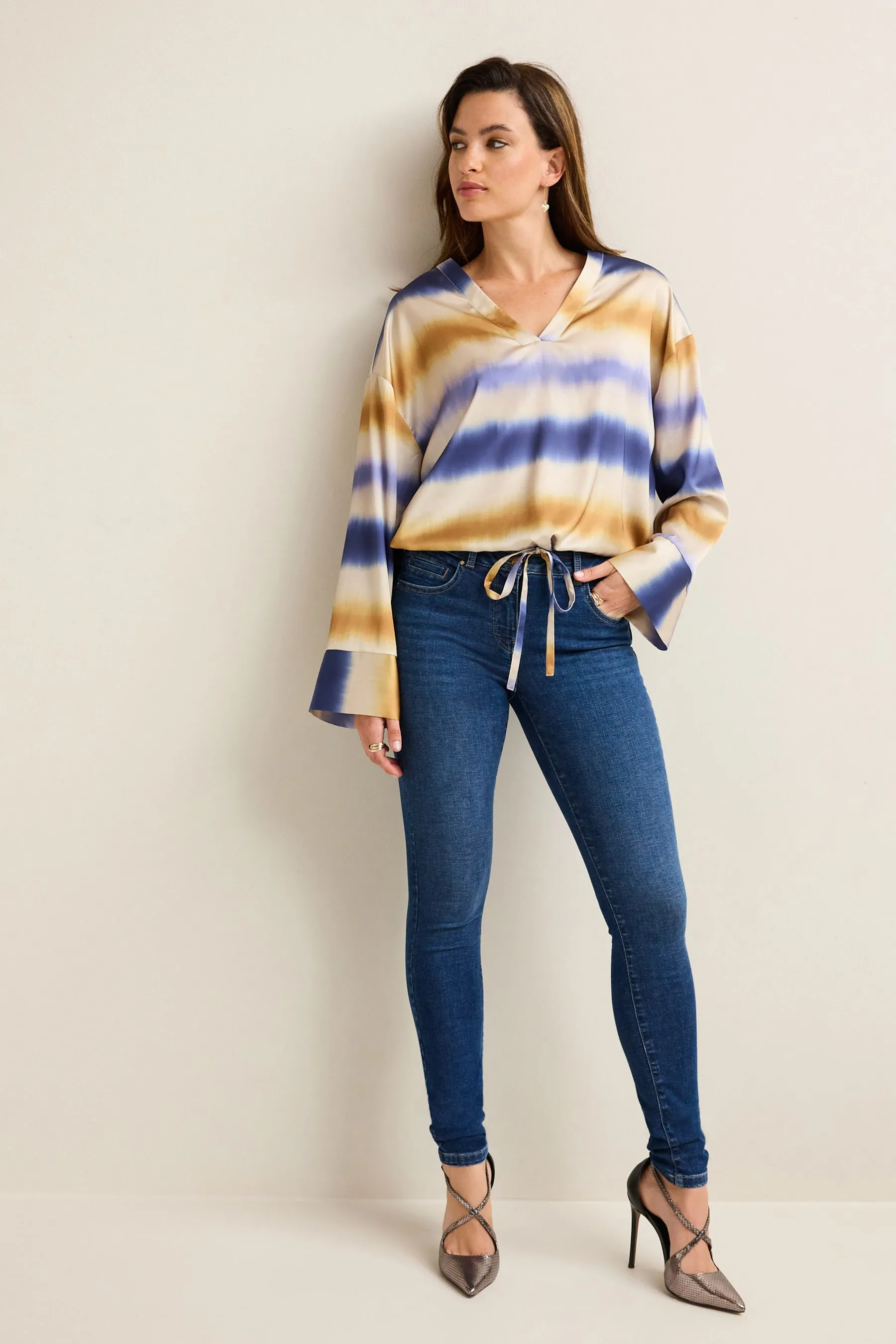 Jeans skinny effetto push-up, snellente e modellante