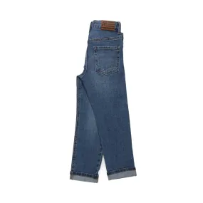 Jeans Slim Fit Blu Medio Bambino E Teen