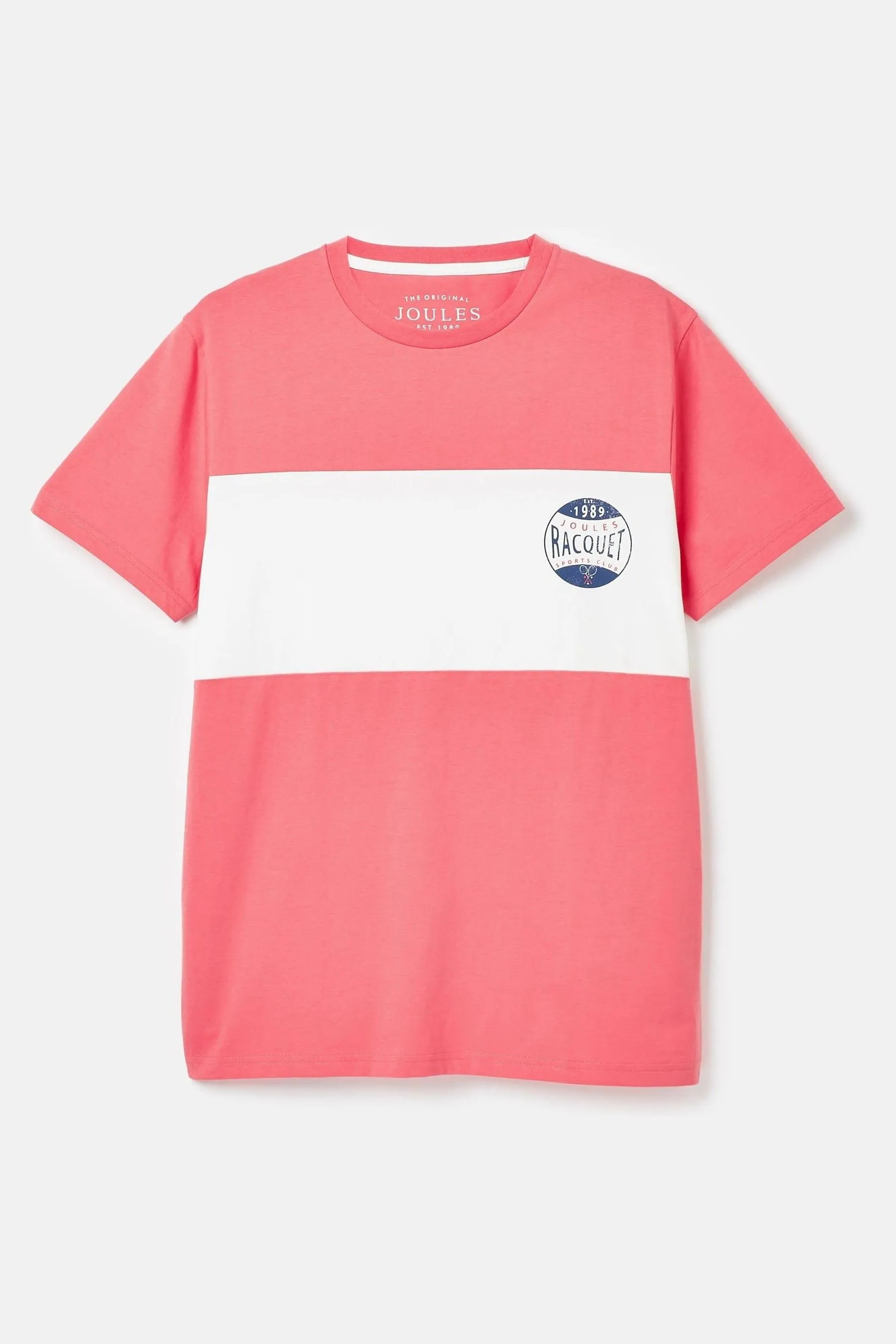 Joules Denton - T-shirt Girocollo in jersey a blocchi di colore