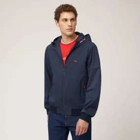 K-Way In Softshell Con Cappuccio E Dettagli A Contrasto