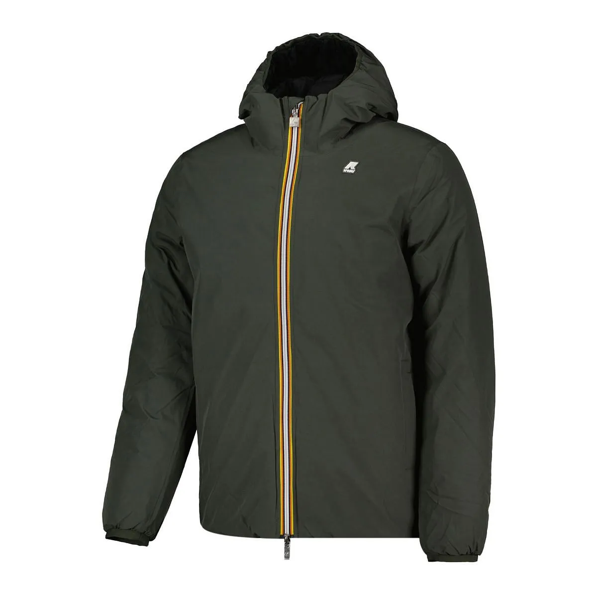      K-WAY PIUMINO CON CAPPUCCIO JACK ECO STRETCH THERMO DOUBLE  