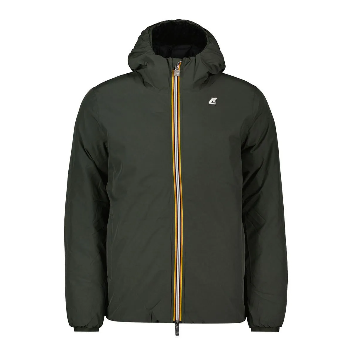      K-WAY PIUMINO CON CAPPUCCIO JACK ECO STRETCH THERMO DOUBLE  