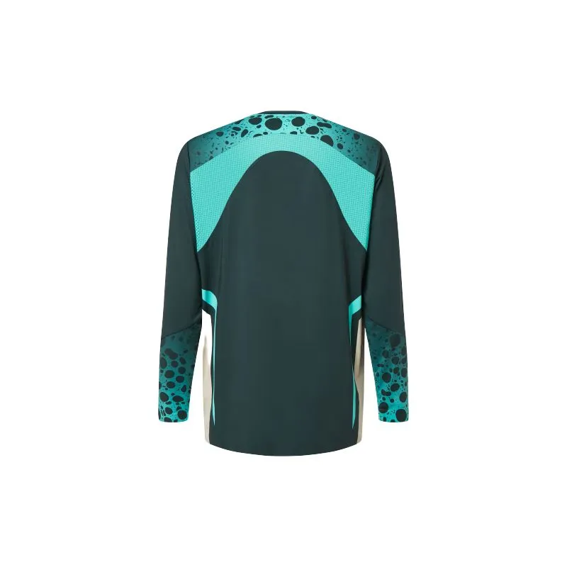 Maglia MTB Oakley Maven RC LS JERSEY (GREEN FROG) uomo