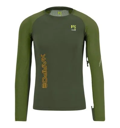 Maglietta a maniche lunghe da uomo Karpos LAVAREDO JERSEY LS (RIFLE GREEN/CEDAR GREEN)