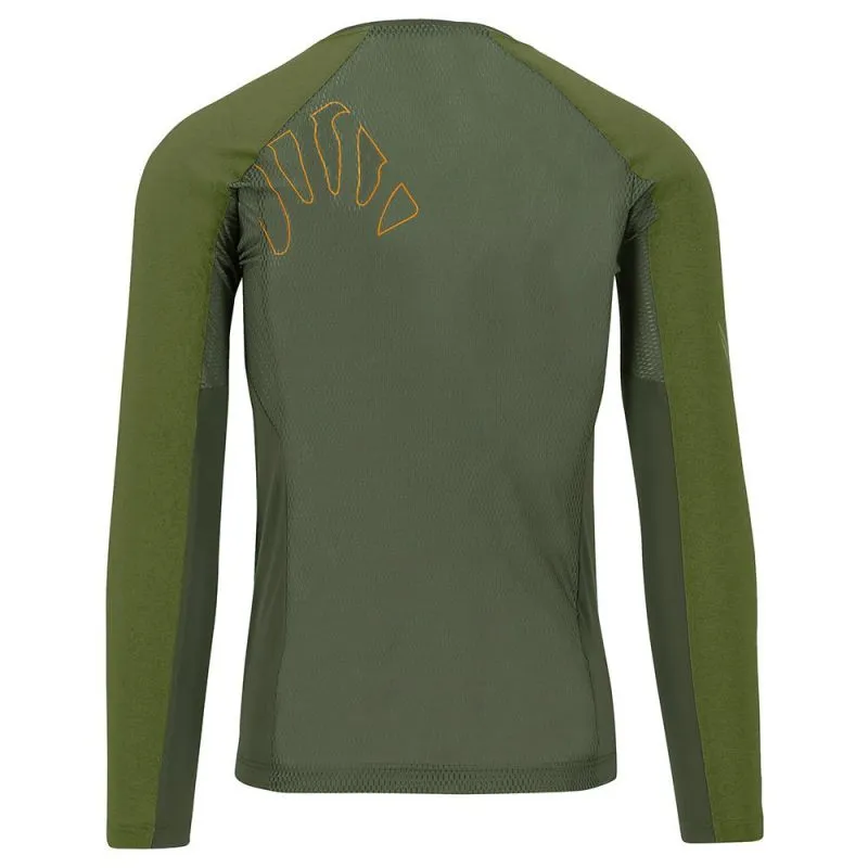 Maglietta a maniche lunghe da uomo Karpos LAVAREDO JERSEY LS (RIFLE GREEN/CEDAR GREEN)