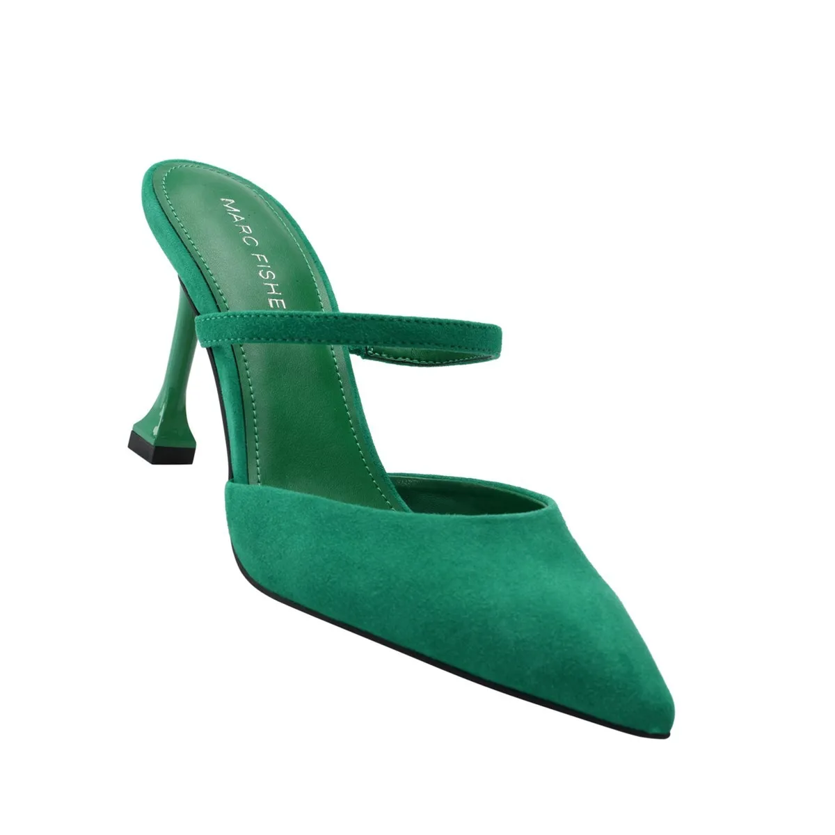 Marc Fisher Heels & Pumps Black Friday 2024 Hadais Heeled Mule Donna Pelle Scamosciata Verde