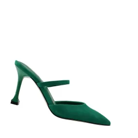 Marc Fisher Heels & Pumps Black Friday 2024 Hadais Heeled Mule Donna Pelle Scamosciata Verde