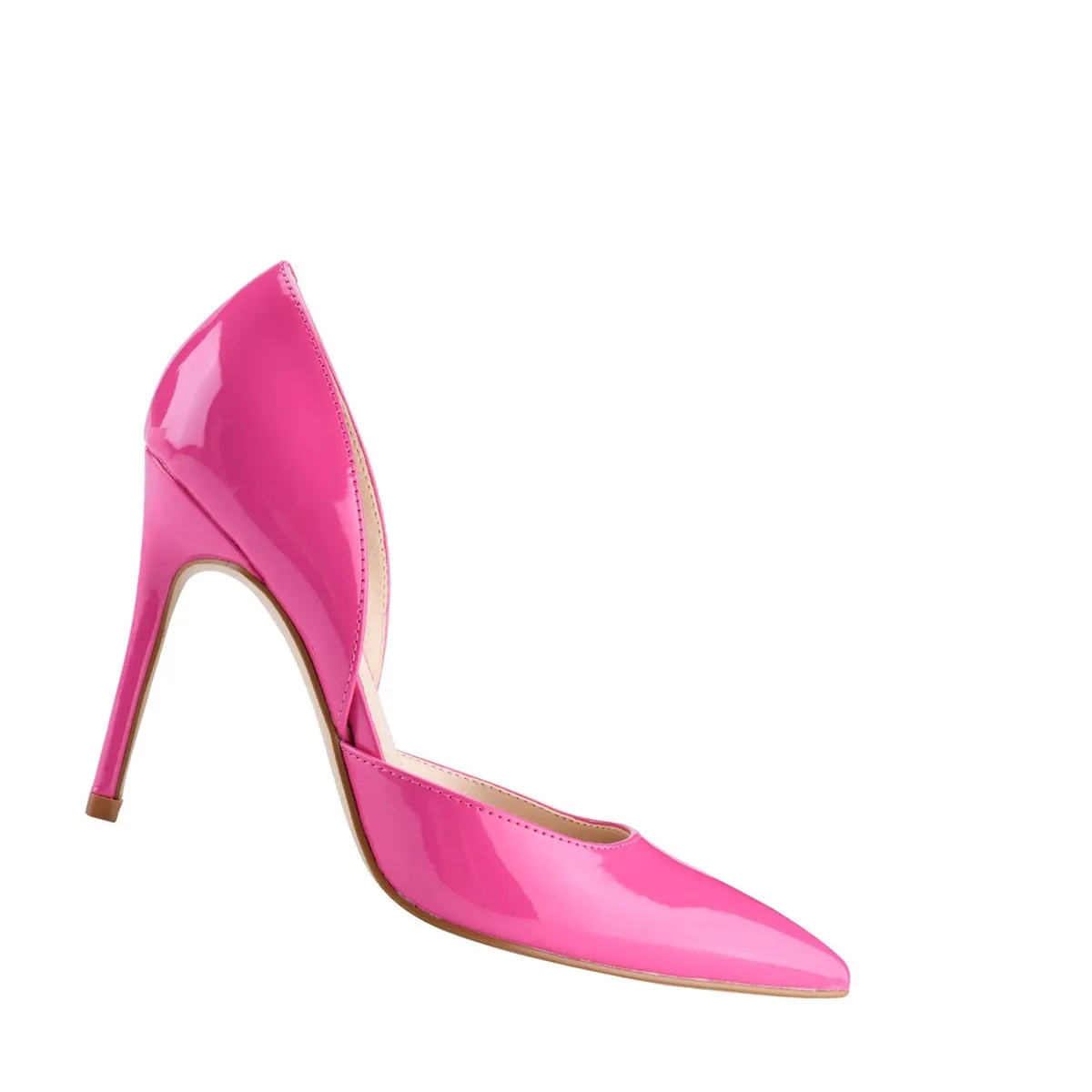 Marc Fisher Heels & Pumps Hot Italia Christa Pointy Toe Pump Donna Rosa Verniciato