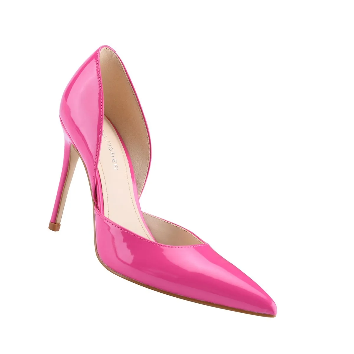 Marc Fisher Heels & Pumps Hot Italia Christa Pointy Toe Pump Donna Rosa Verniciato