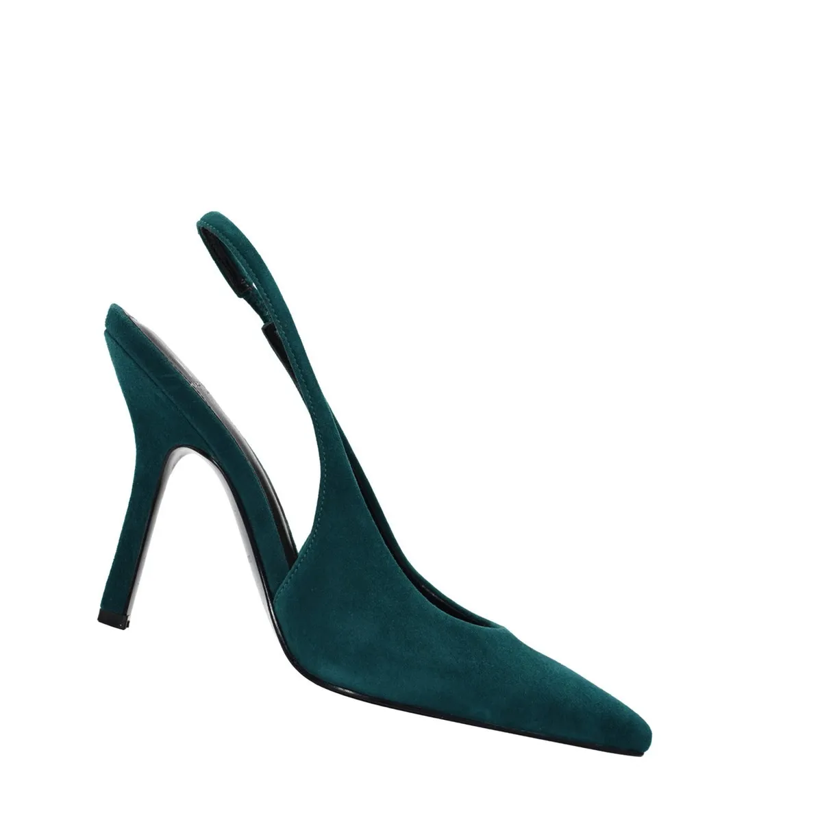 Marc Fisher Heels & Pumps Outlet Italia Emalyn Slingback Pump Donna Scamosciato Verde Acqua