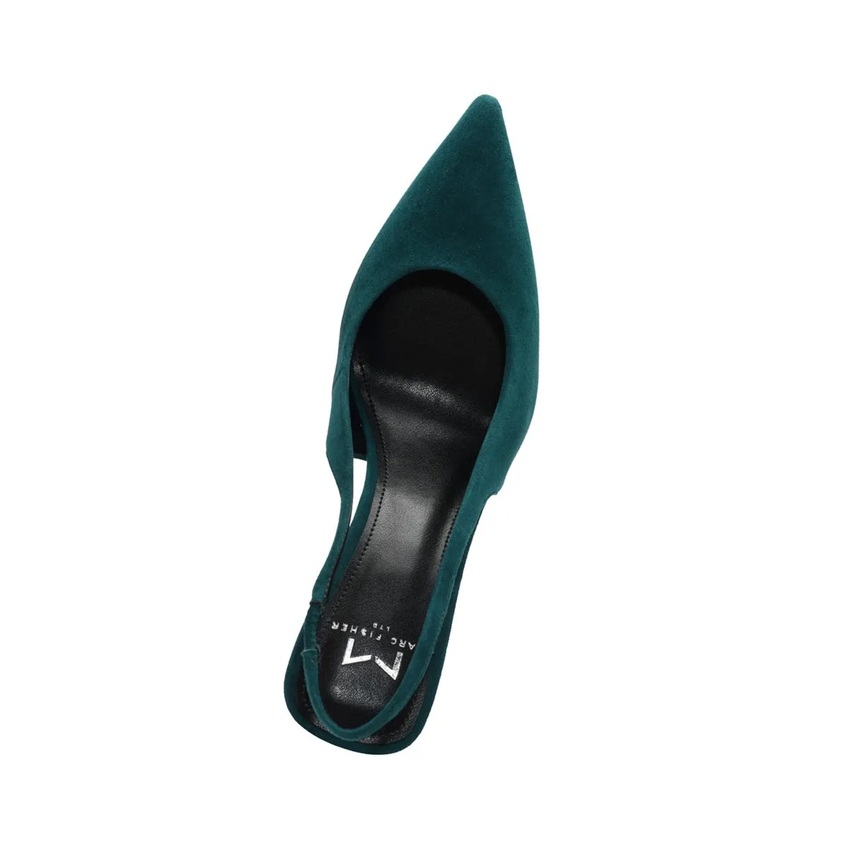 Marc Fisher Heels & Pumps Outlet Italia Emalyn Slingback Pump Donna Scamosciato Verde Acqua