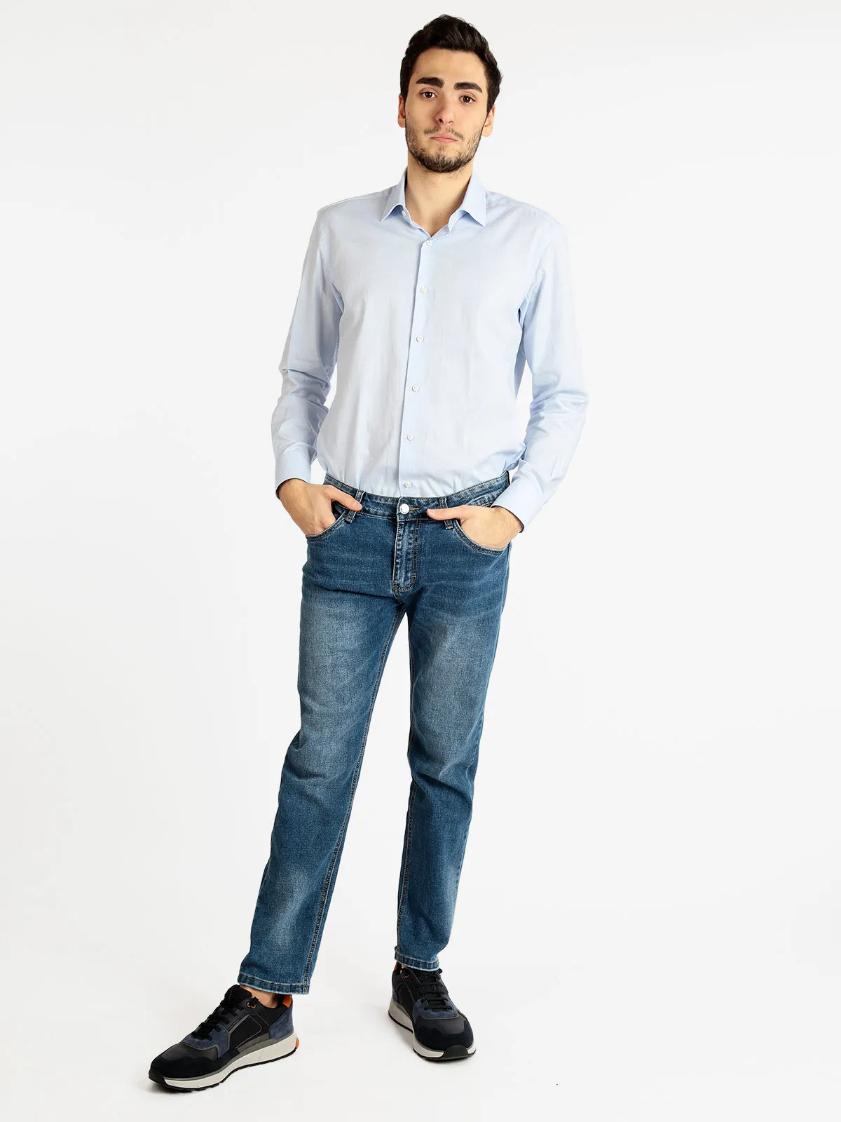 Max & Liu Jeans modèle régulier pour hommes