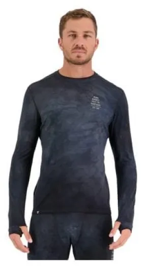 Mons Royale Cascade Merino Flex Storm Long Sleeve Jersey Black