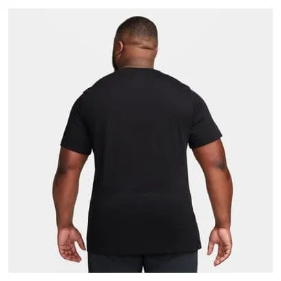 Nike Dri-Fit Trail Logo Short-Sleeve Jersey Black