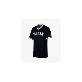 NIKE JORDAN AIR MESH JERSEY BIANCO/NERO AR0028-010