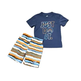 NIKE JORDAN - NSW LNT AOP FT SHORT SET - MULTICOLOR - BAMBINO - 86K856 - E69