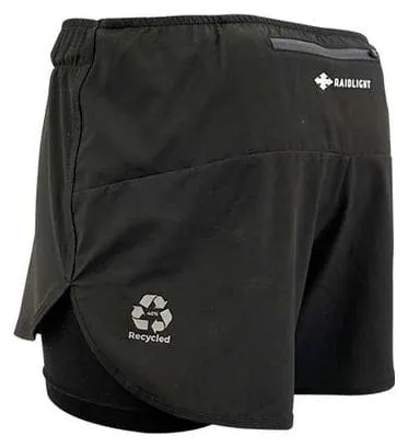 Pantaloncini da donna Raidlight R-Light 2 in 1 Nero