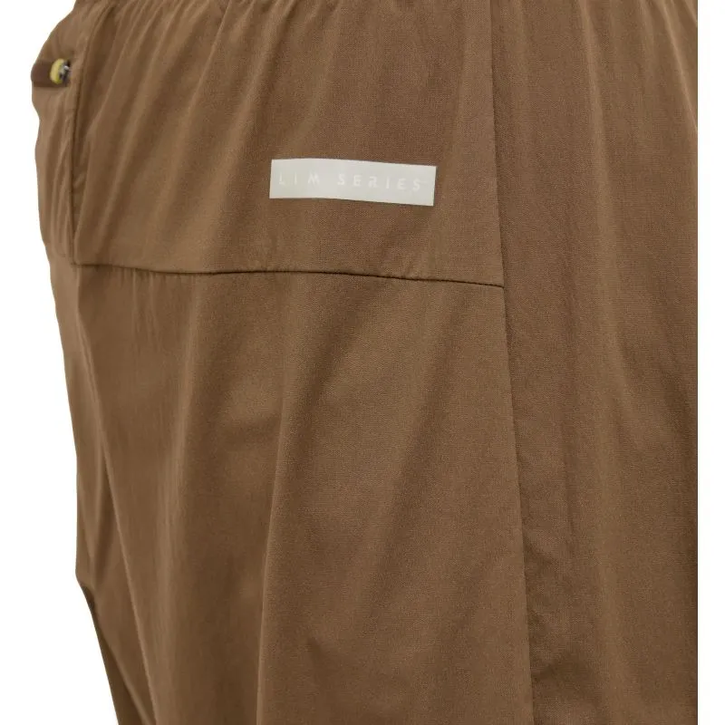 Pantaloncini HAGLOFS L.I.M Tempo Trail 2-in-1 da uomo (marrone tek/nero)