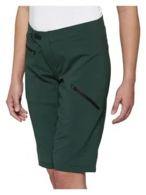 Pantaloncini Ridecamp 100% da donna con fodera nera