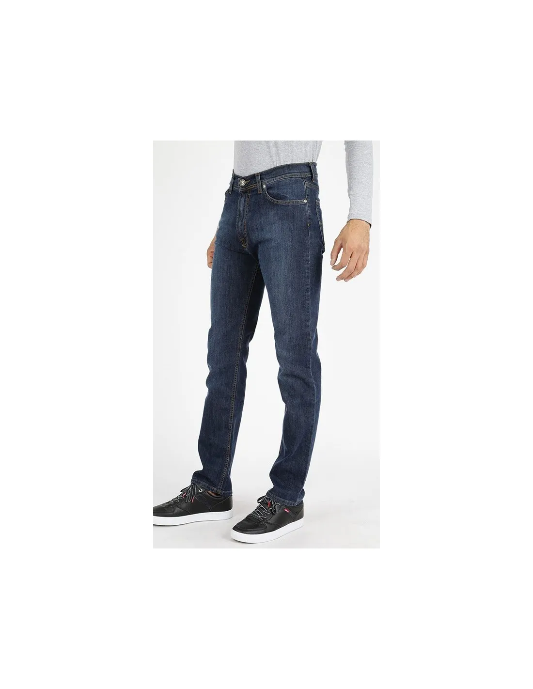 Pantalone 5 tasche Jeans Denim Mod Caravaggio ssw stonewash