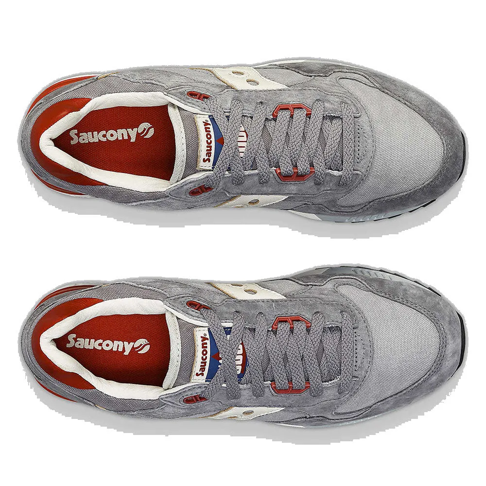 Scarpe Uomo Saucony Sneakers Shadow 5000 Grey - Red