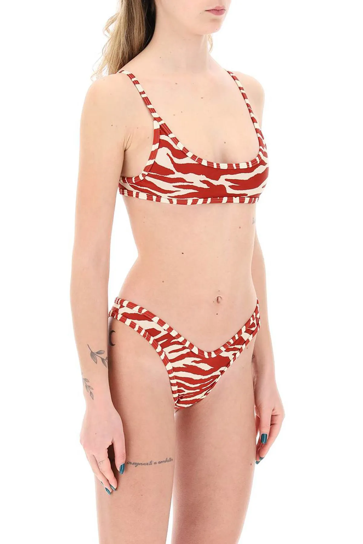 Set bikini in stampa animalier