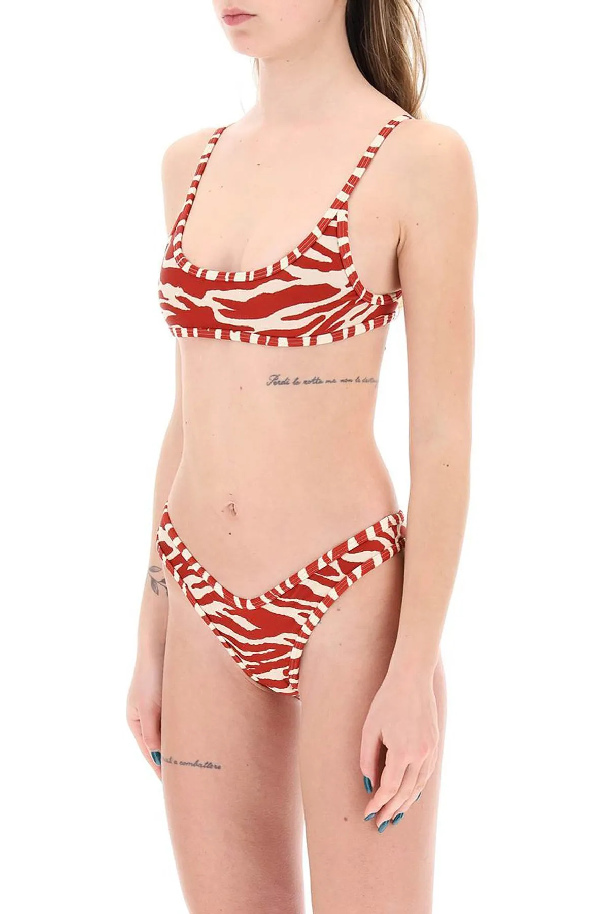 Set bikini in stampa animalier