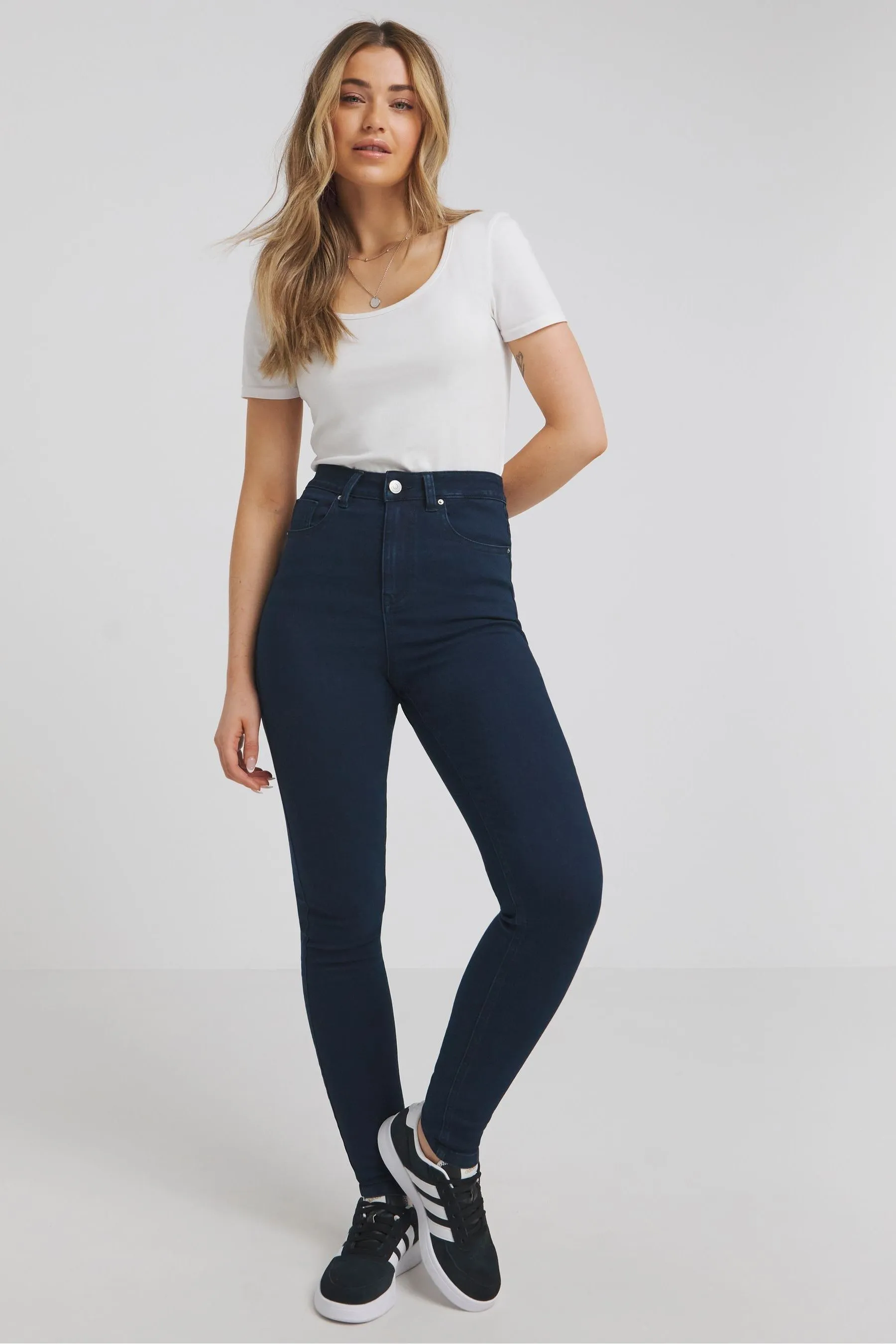 Simply Be - Lucy - Jeans skinny elasticizzato a vita alta